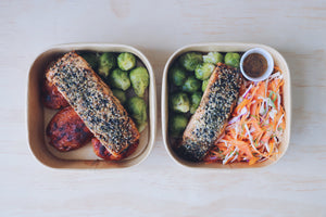 "Everything Bagel" Salmon (Wednesday)