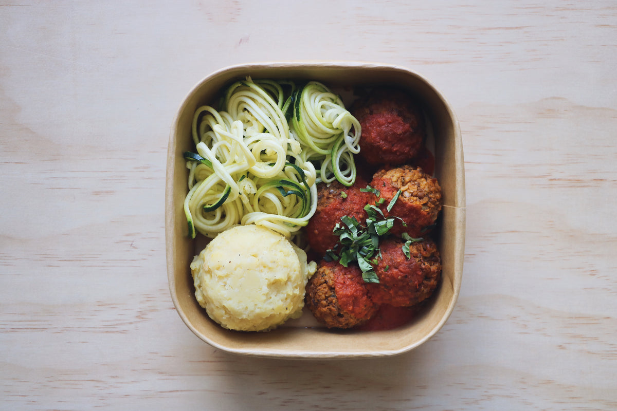 Rice & Lentil “Ballz” (Wednesday)