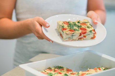 RECIPE: Protein & Vegetable Frittata