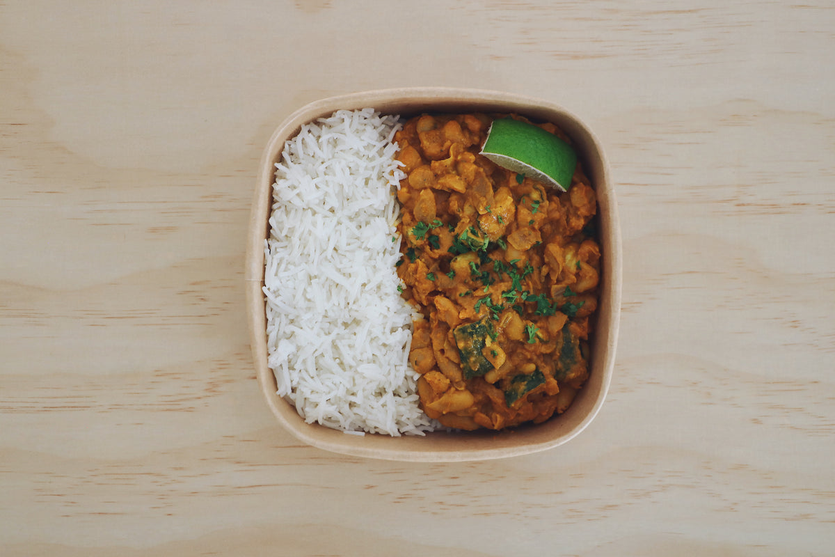 Bean &amp; Zucchini Curry (Wednesday)