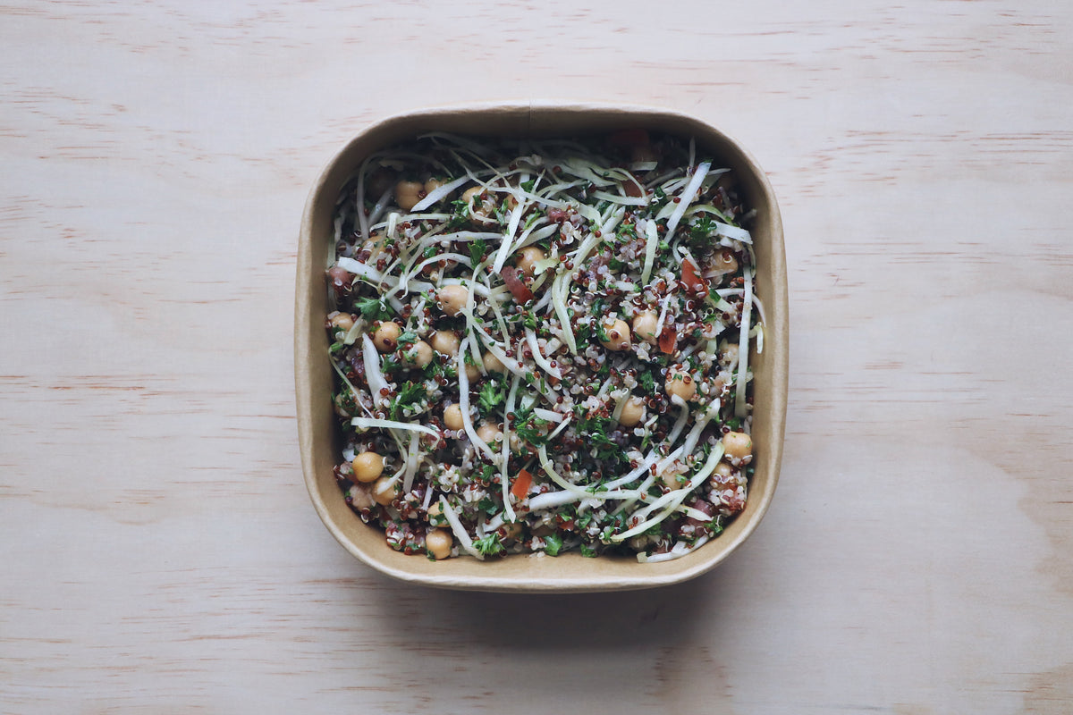 Chickpea Cabbage Tabbouleh (Sunday)
