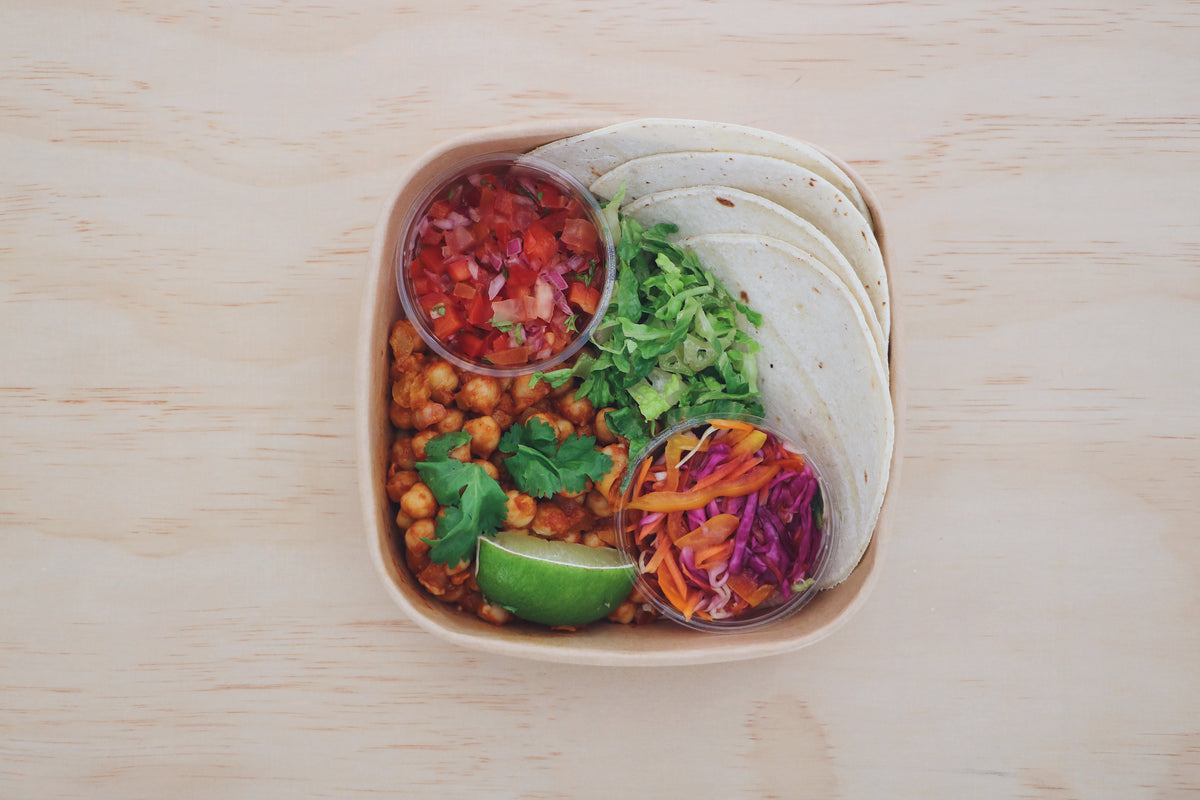 Chickpea Tacos (Wednesday)