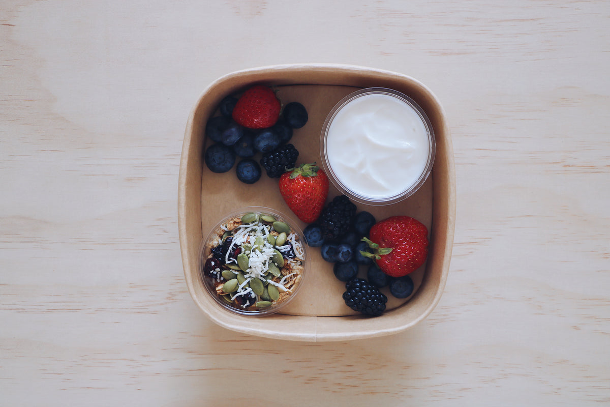 Coconut Yogurt, Granola &amp; Berries (Wednesday)