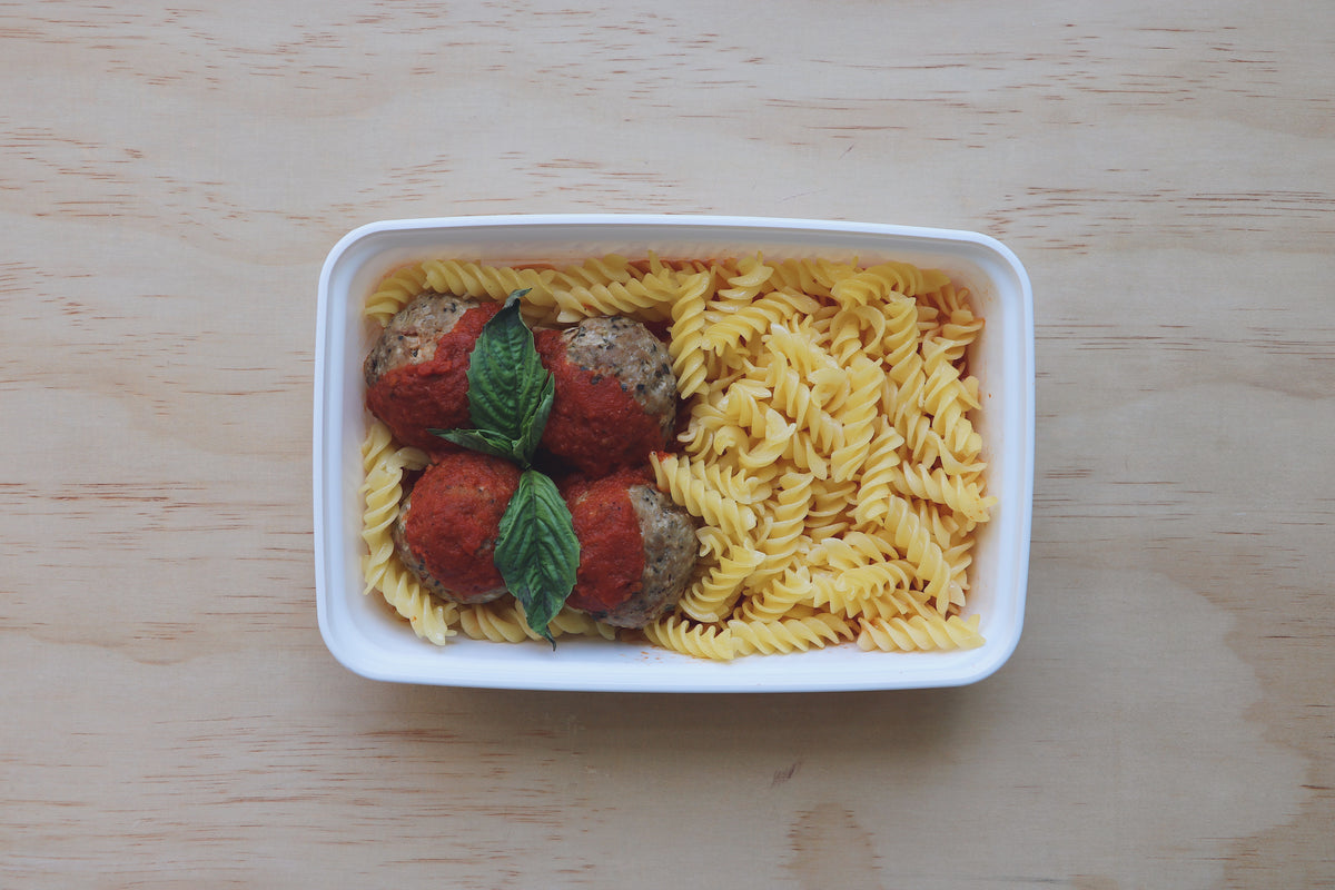 Italian Pork Meatballs (Sunday)
