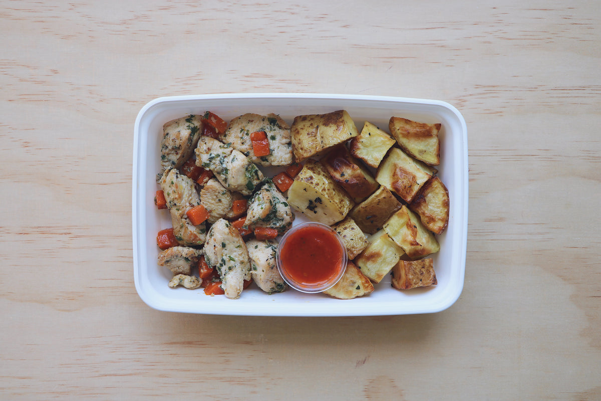 Herbed Chicken Bites (Wednesday)