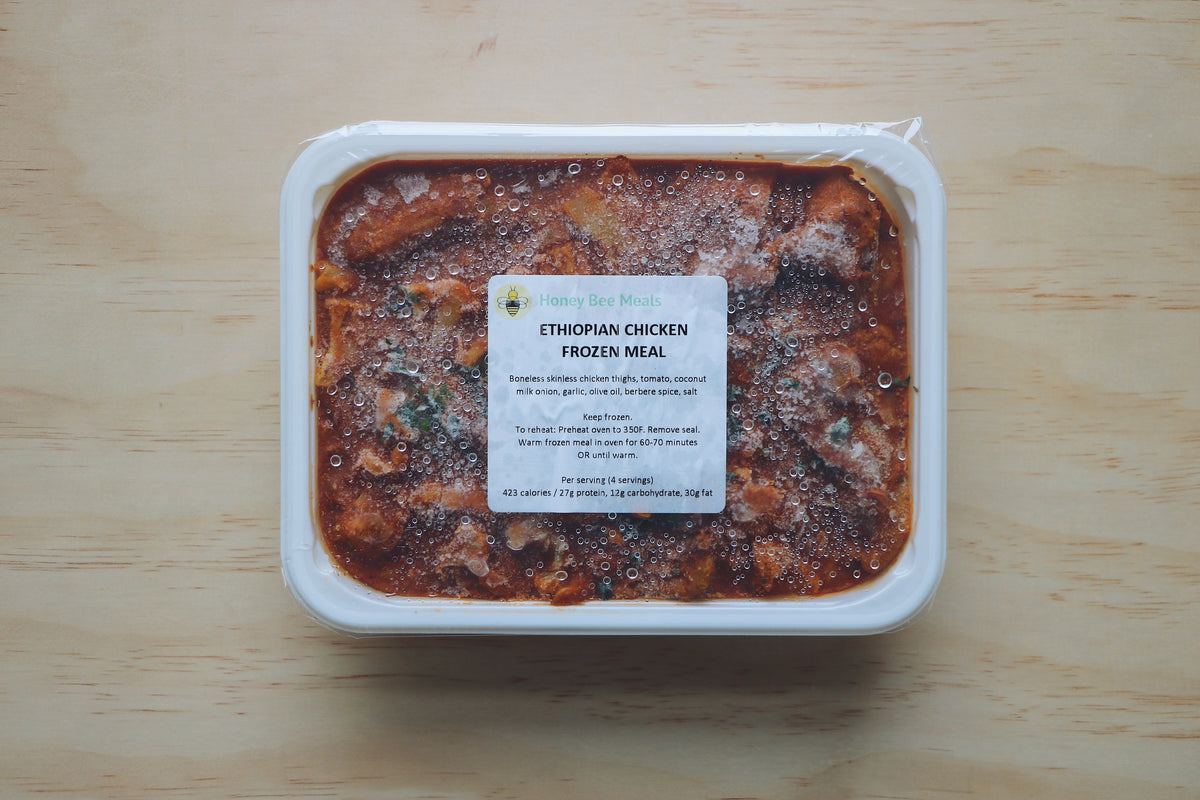 FROZEN Ethiopian Chicken (Wednesday)