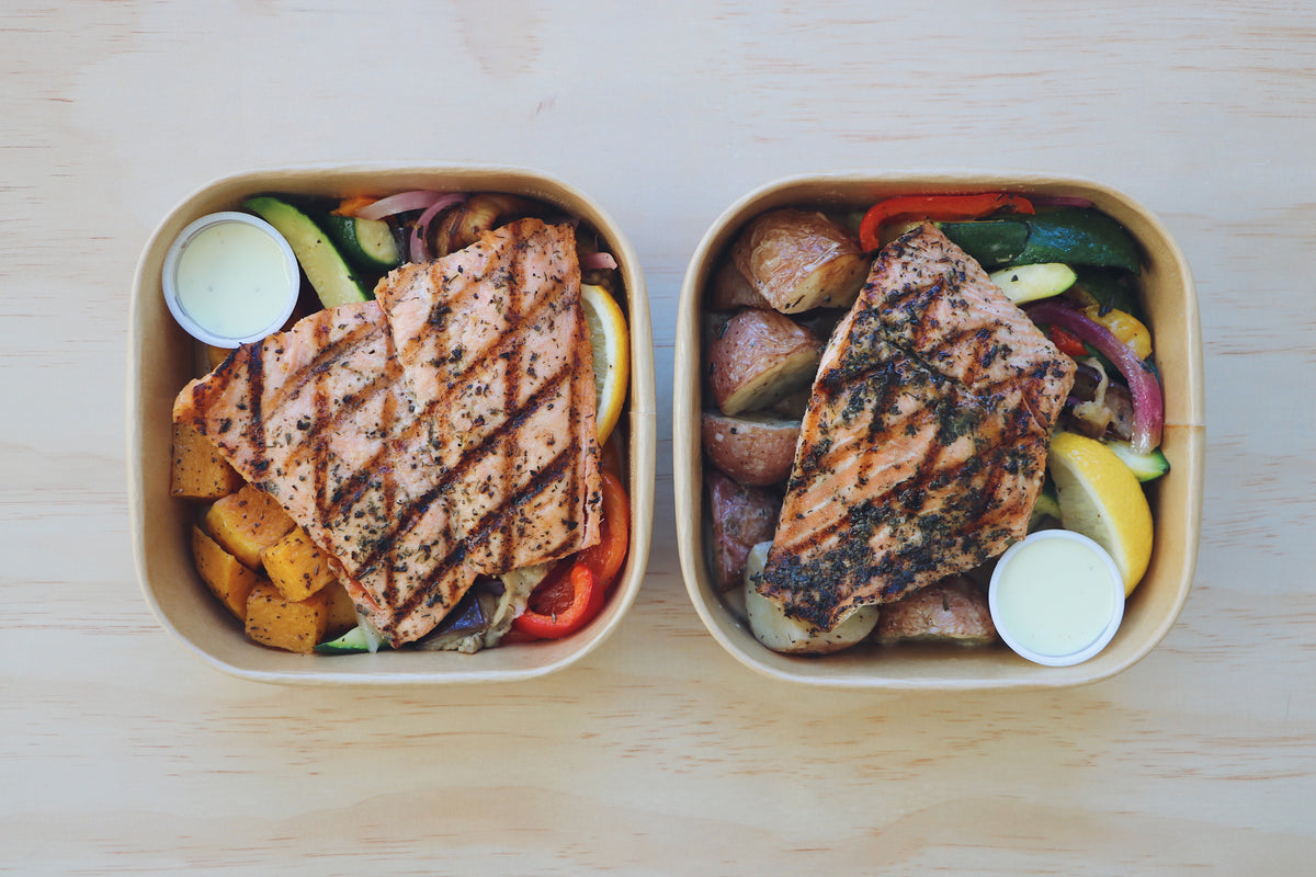 Greek Salmon (Wednesday)