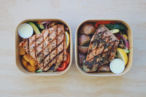 Greek Salmon (Wednesday)