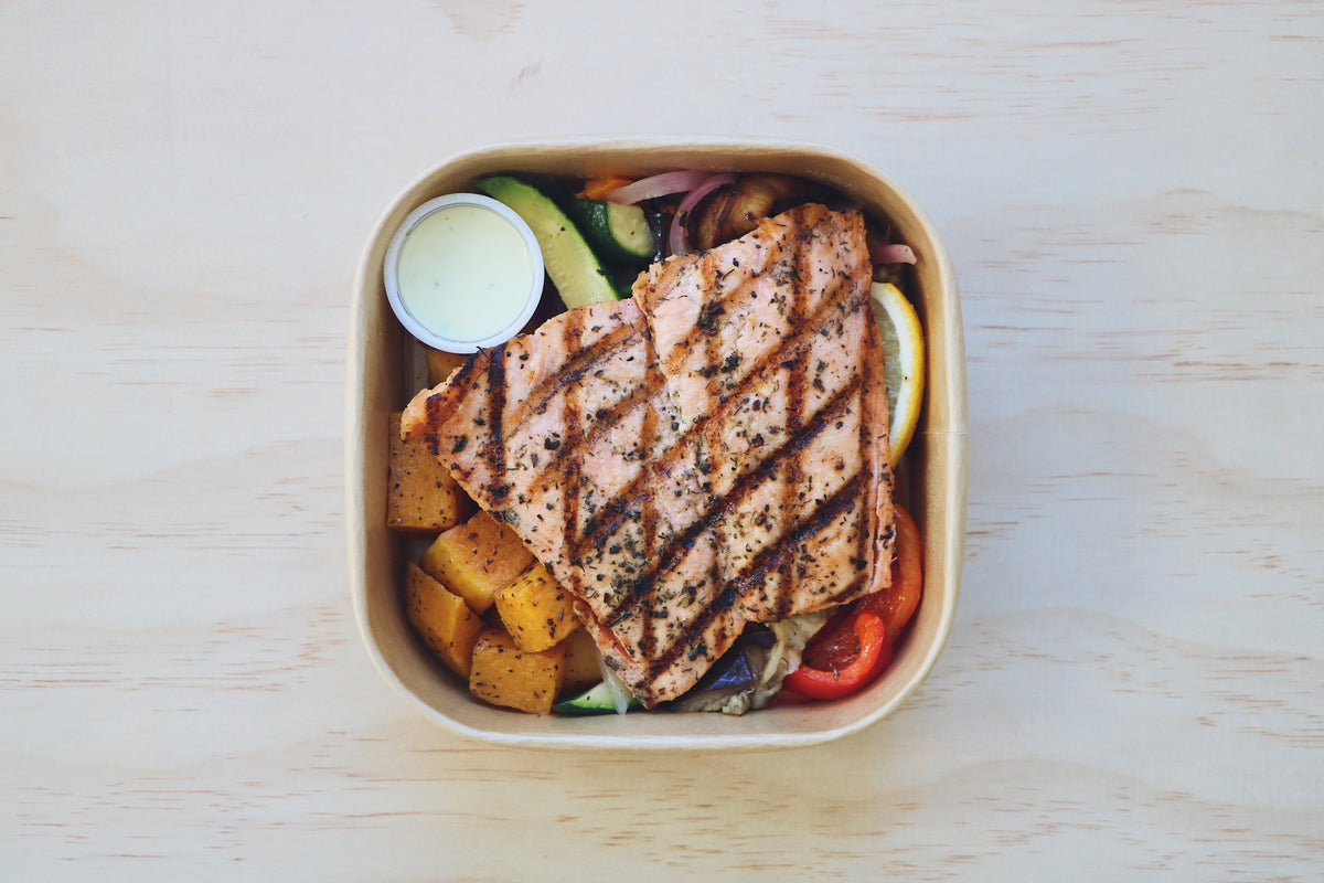 Greek Salmon (Wednesday)