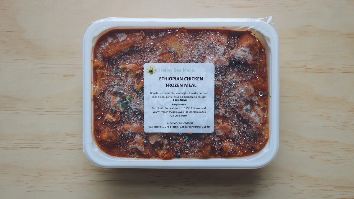 FROZEN Ethiopian Chicken (Wednesday)