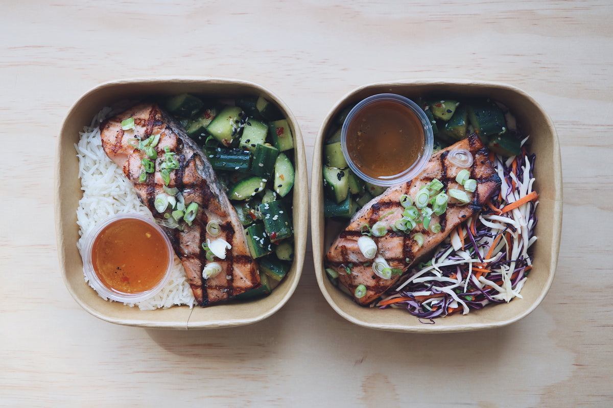 Honey Glazed Salmon (Sunday)