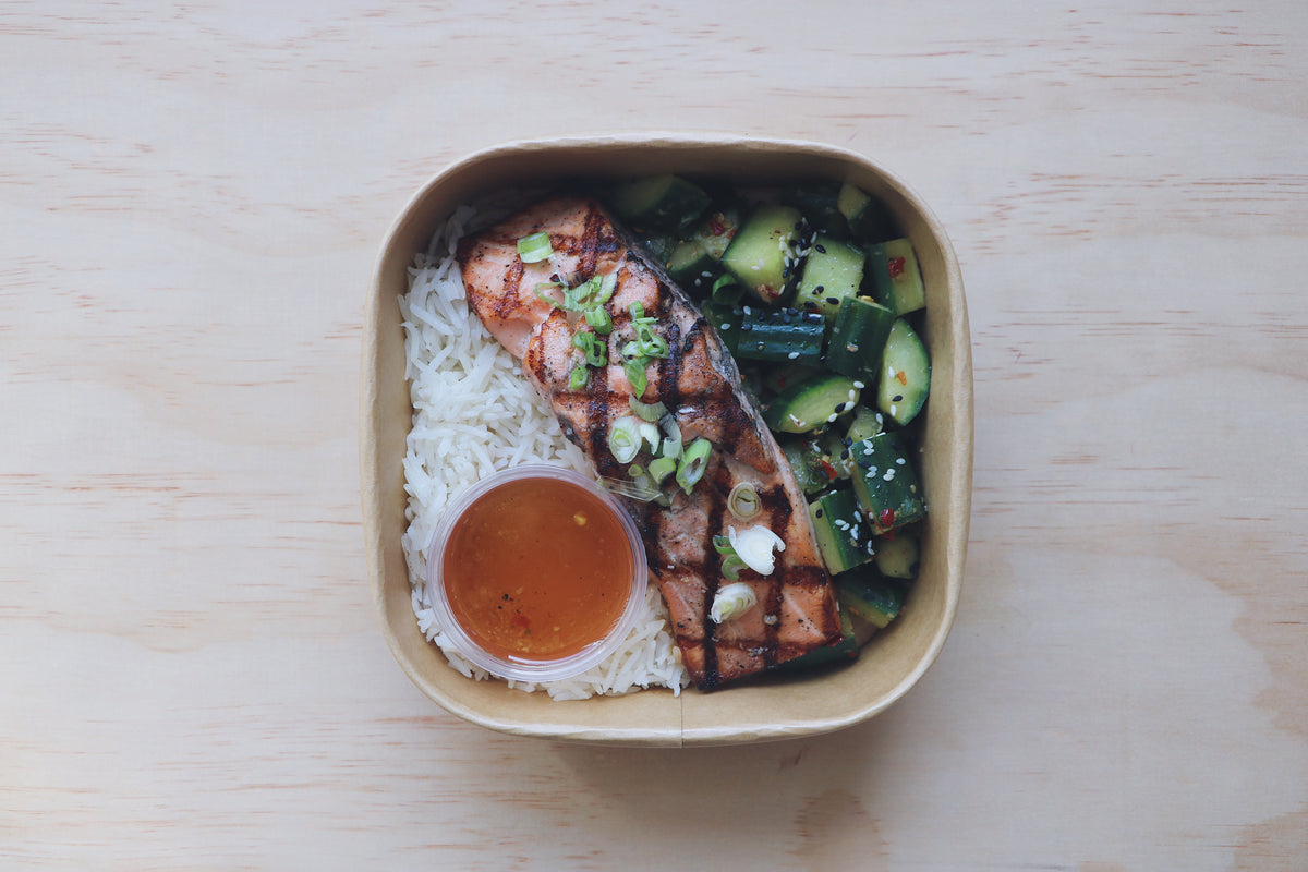 Honey Glazed Salmon (Sunday)
