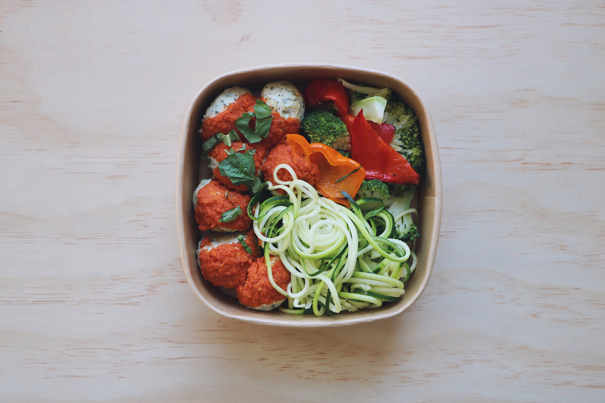 Italian Chicken Meatballs (Wednesday)