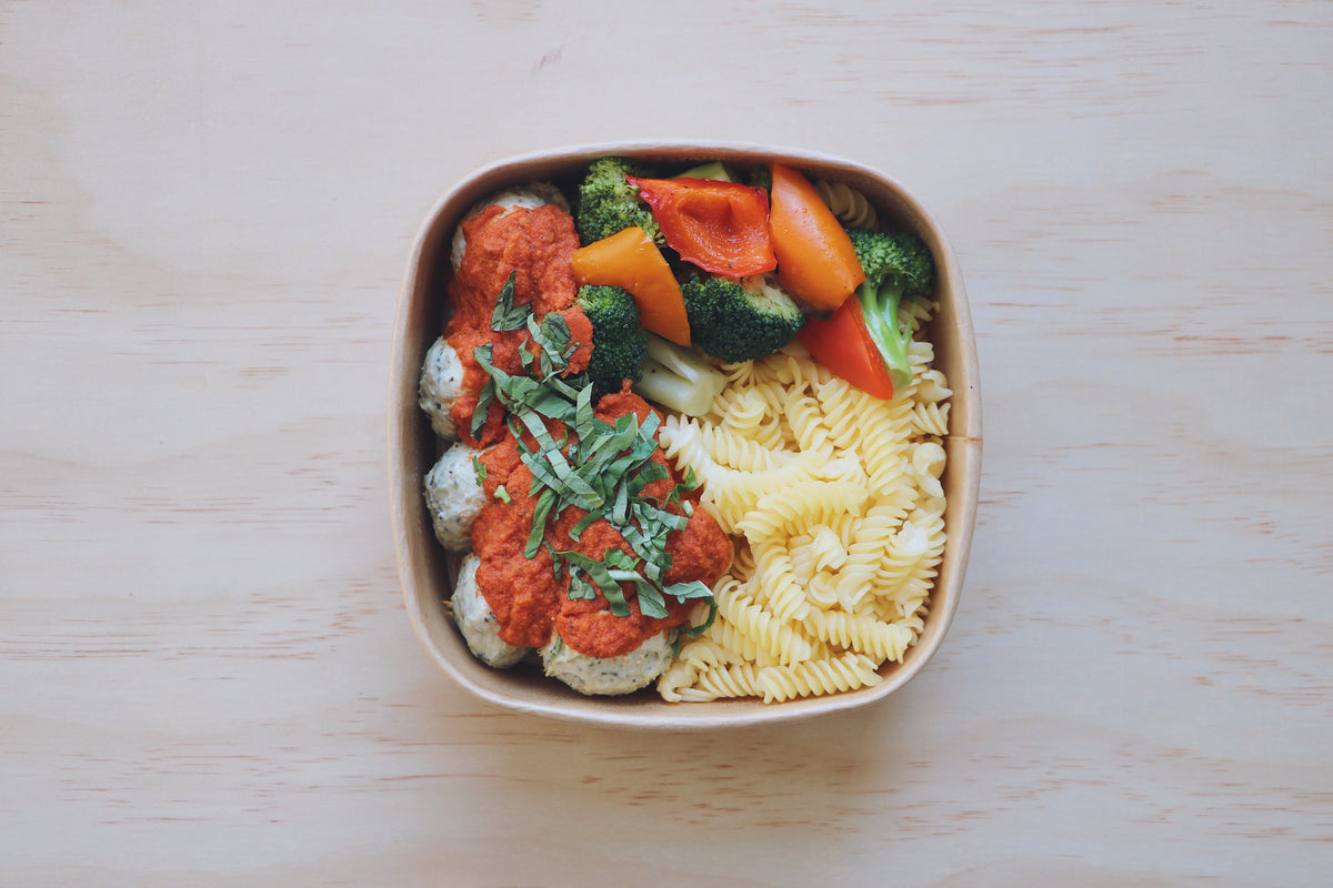 Italian Chicken Meatballs (Wednesday)