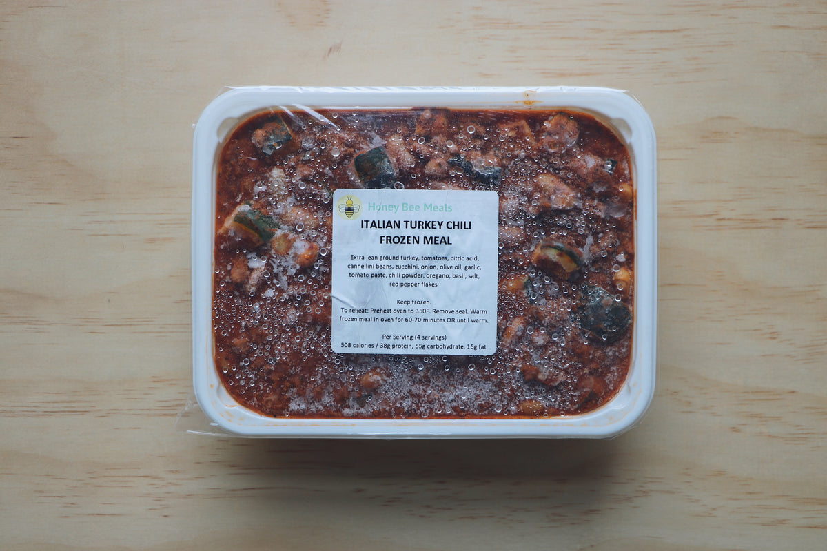 FROZEN Italian Turkey Chili (Wednesday)