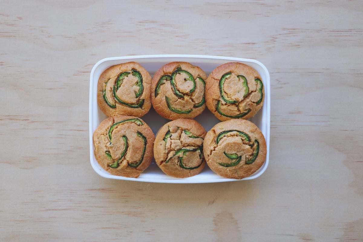 Jalapeño Cornbread Muffins (Sunday)