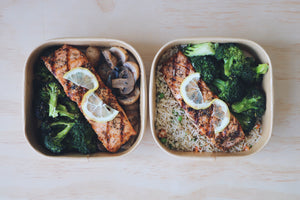 Lemon Herb Salmon (Wednesday)