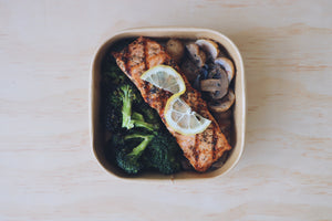 Lemon Herb Salmon (Wednesday)