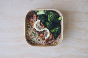 Lemon Herb Salmon (Wednesday)