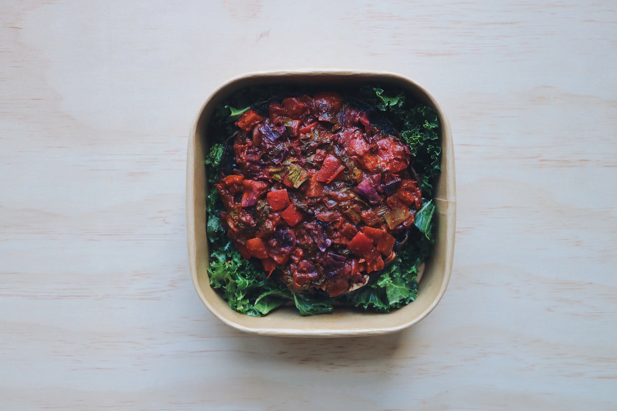 Low Carb Portobello Mushrooms (Wednesday)