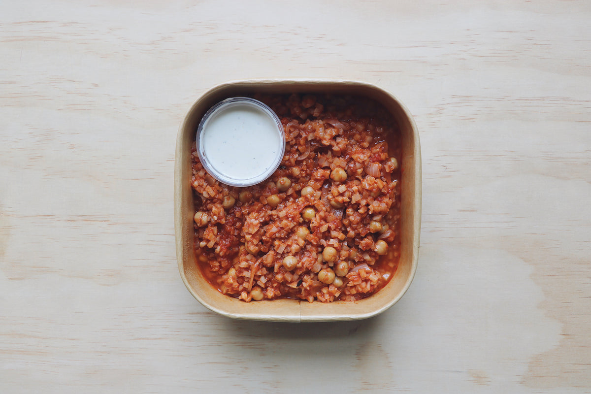 Moroccan Cauliflower "Rice" (Sunday)