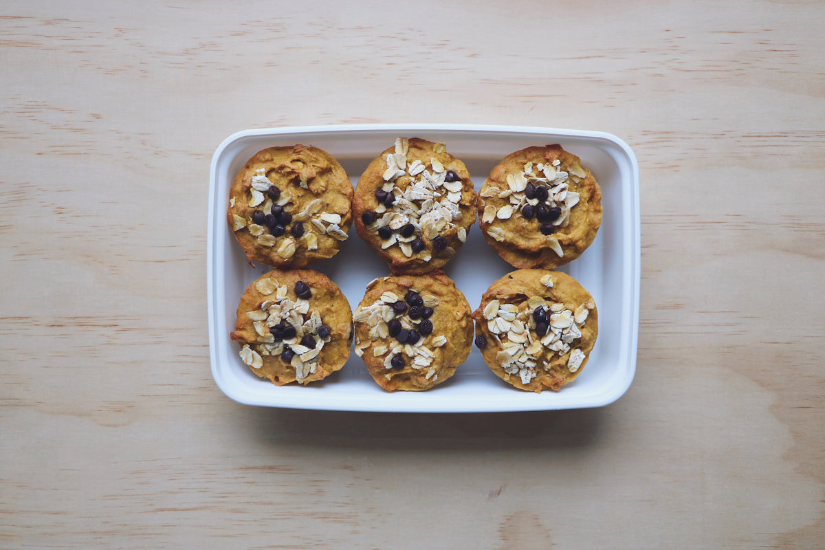Pumpkin Chocolate Muffins (Wednesday)