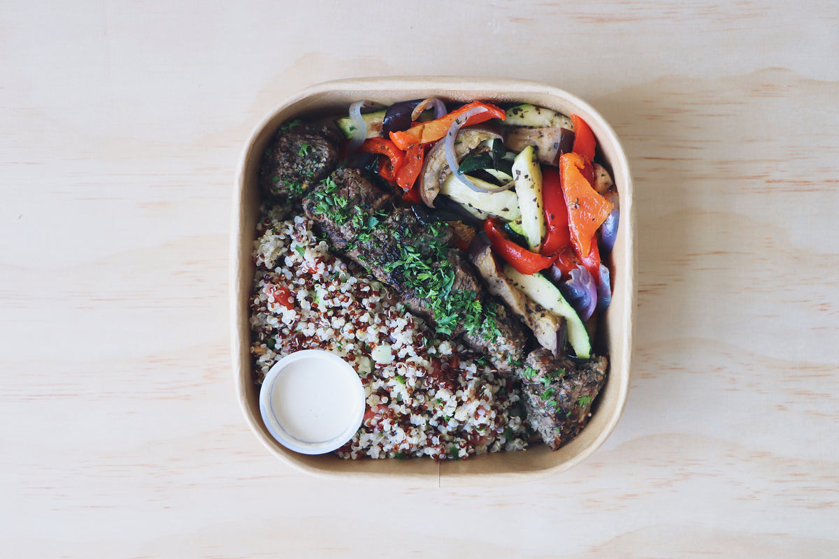 Steak Souvlaki (Sunday)