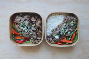 Sticky Ginger Beef (Wednesday)