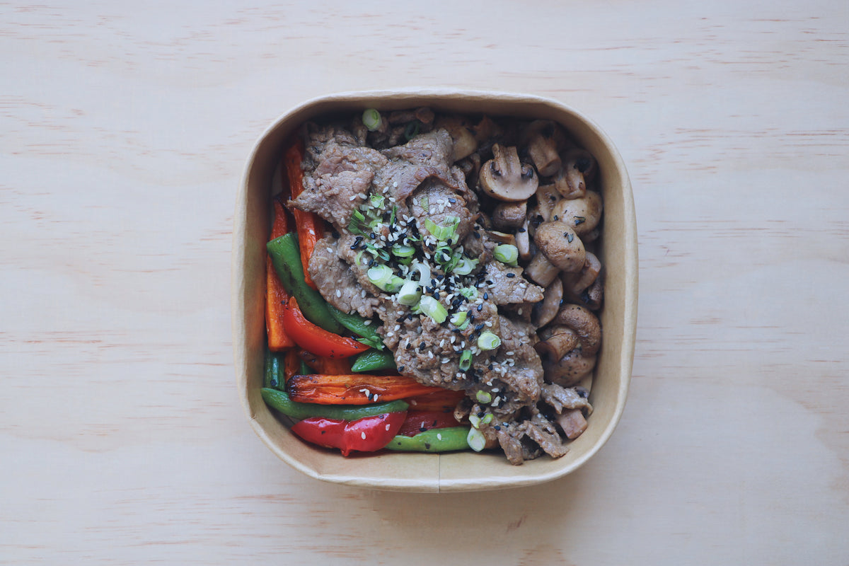 Sticky Ginger Beef (Wednesday)