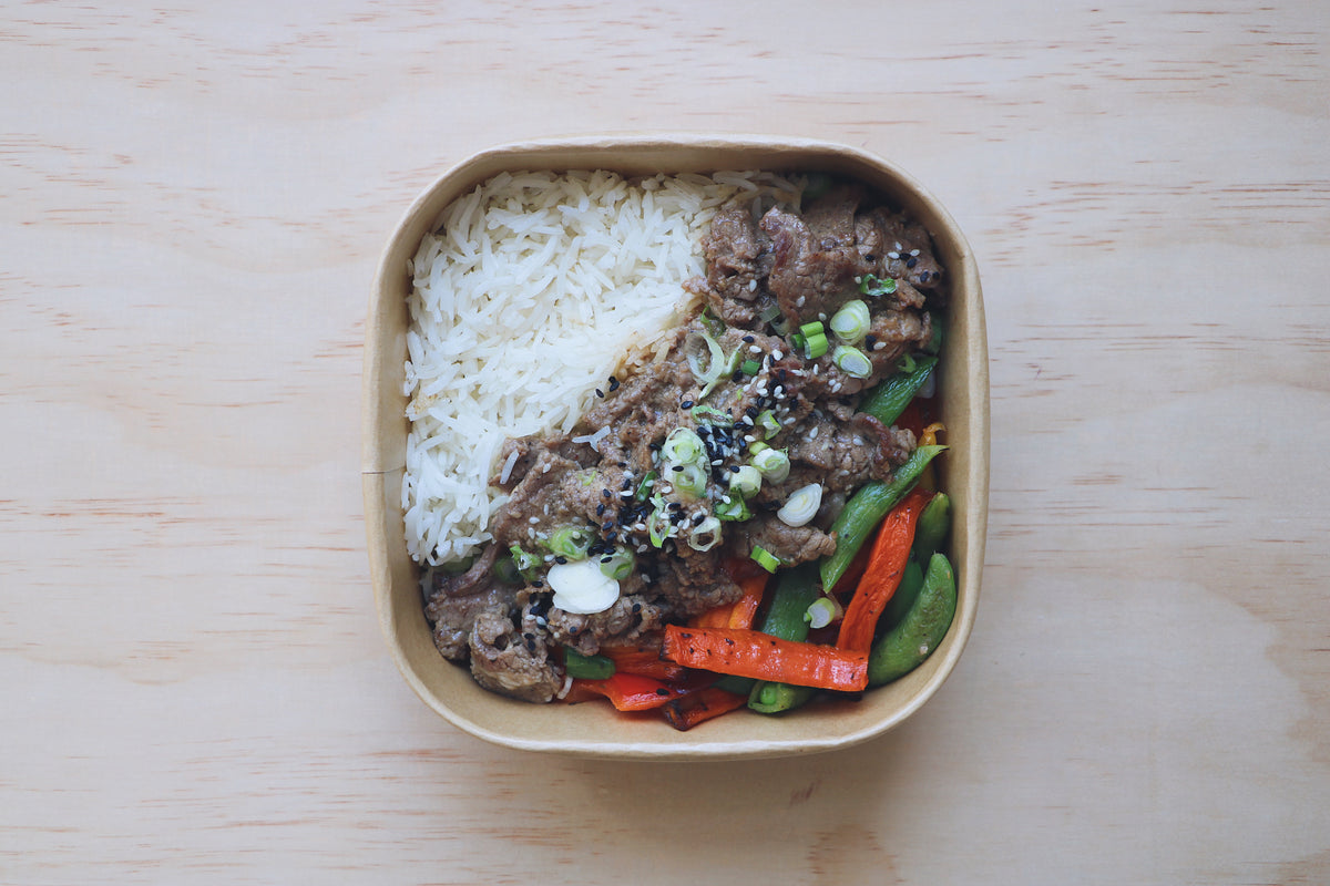 Sticky Ginger Beef (Wednesday)