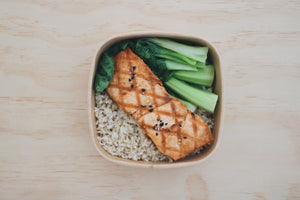 Teriyaki Salmon (Wednesday)