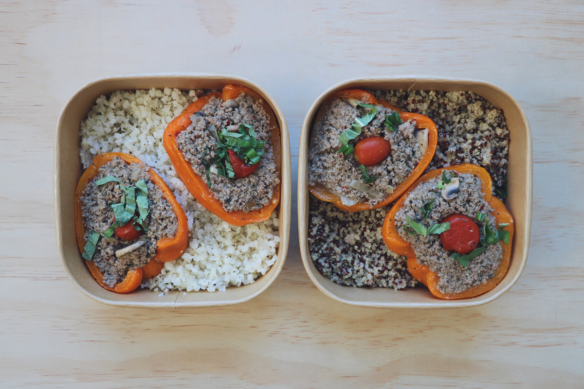 Turkey Stuffed Peppers (Sunday)