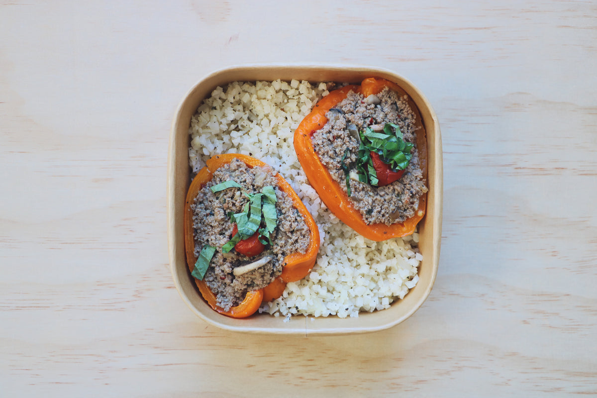 Turkey Stuffed Peppers (Sunday)