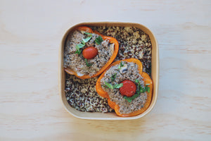 Turkey Stuffed Peppers (Sunday)