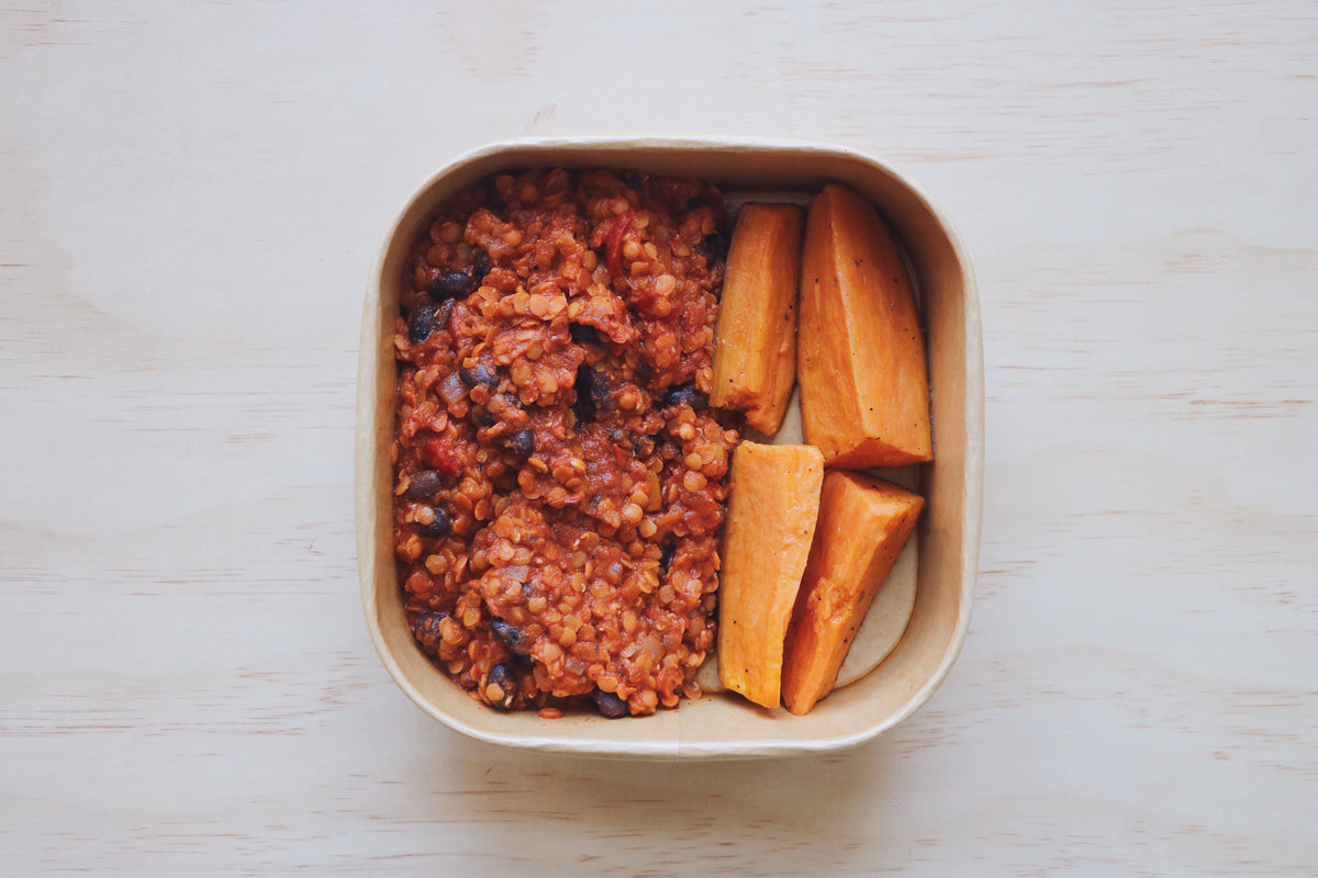 Vegan Chili & Sweet Potato (Sunday)
