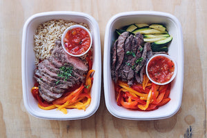 Fajita Steak (Sunday) - Fitness Meals - Honey Bee Meals | Toronto Meal Delivery Service