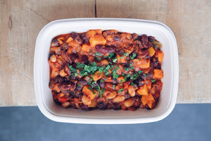 Three Bean Chili (Sunday) - Vegetarian Meal - Honey Bee Meals | Healthy Prepared Meals & Food Delivery Toronto