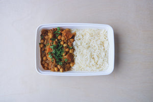Squash & Chickpea Curry with Rice (Sunday)