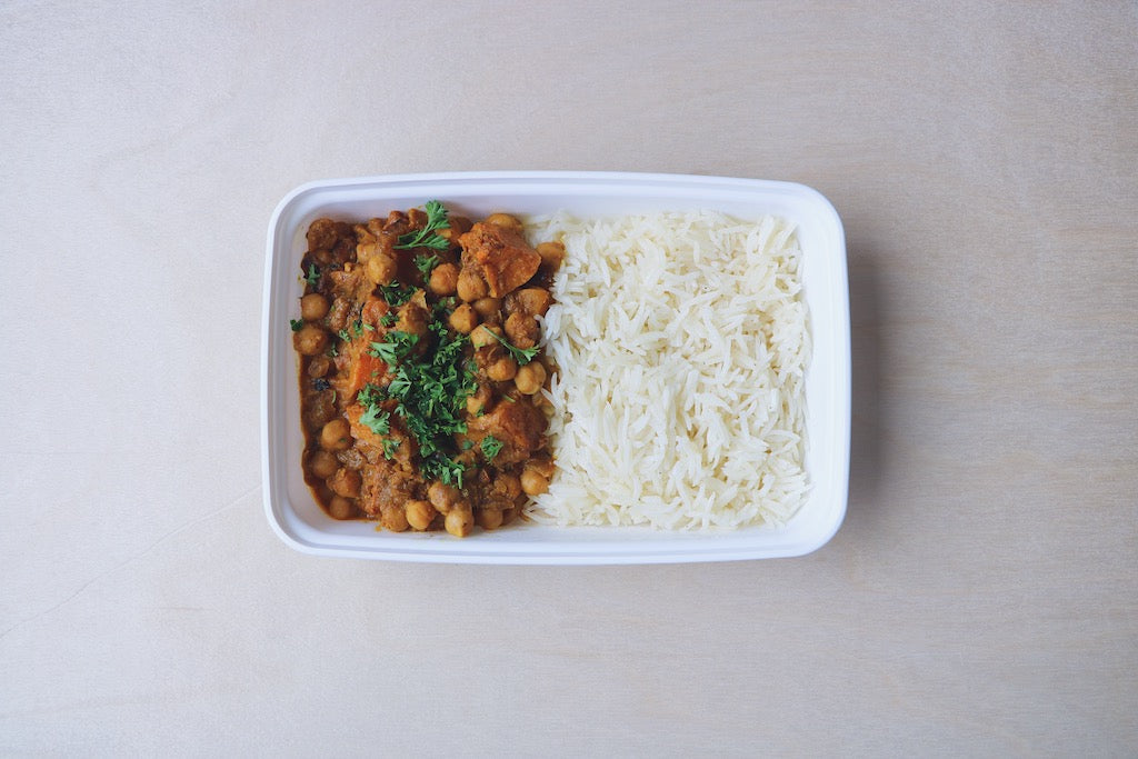Squash &amp; Chickpea Curry with Rice (Wednesday)