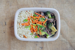 Beef & Broccoli Stir Fry (Wednesday) - Gluten Free Meals - Honey Bee Meals | Fresh Food Delivery Service Toronto