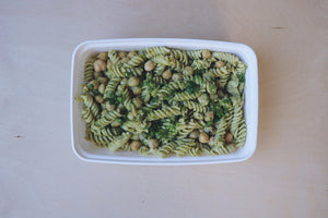 Pesto Chickpea Pasta (Sunday)