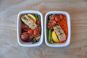 Lemon Dill Salmon - Healthy Meal - Honey Bee Meals | Healthy Prepared Meals & Food Delivery Toronto