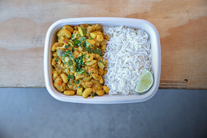 Toronto Food Delivery | Vegan & Vegetarian | Bean & Zucchini Curry