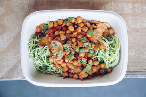 Zesty Chickpea Stir Fry (Wednesday) - Vegetarian Meal - Honey Bee Meals | Healthy Prepared Meals & Food Delivery Toronto