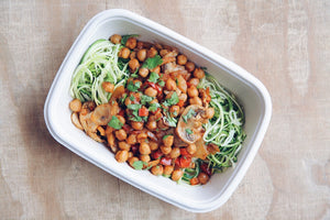 Zesty Chickpea Stir Fry (Wednesday) - Keto Meal - Honey Bee Meals | Toronto Meal Delivery Service