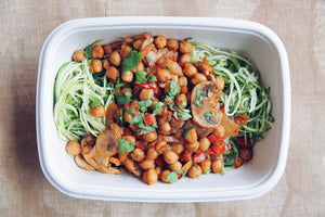 Zesty Chickpea Stir Fry (Wednesday) - Plant-Based Meal - Honey Bee Meals | Fresh Food Delivery Service Toronto