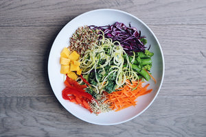 Rainbow Thai Salad (Sunday) - Keto Meal - Honey Bee Meals | Toronto Meal Delivery Service