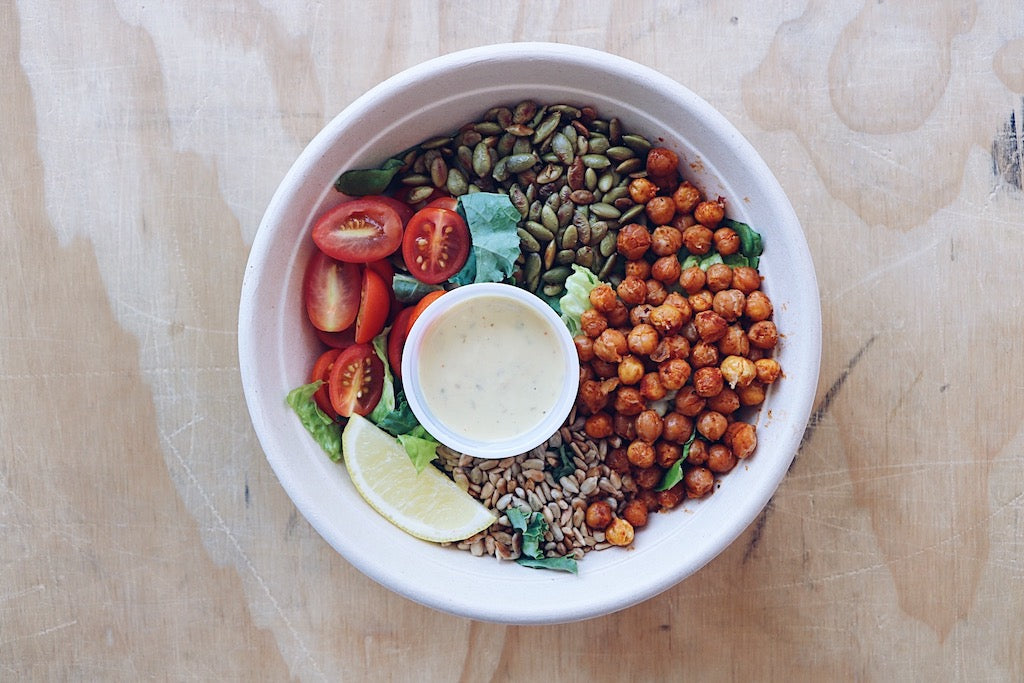HB Caesar Salad (Sunday) - Plant-Based Meal - Honey Bee Meals | Fresh Food Delivery Service Toronto