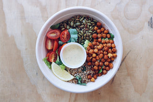HB Caesar Salad (Sunday) - Plant-Based Meal - Honey Bee Meals | Fresh Food Delivery Service Toronto