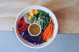 Rainbow Thai Salad (Sunday) - Vegetarian Meal - Honey Bee Meals | Healthy Prepared Meals & Food Delivery Toronto